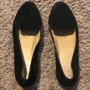 Vince Camuto black flats